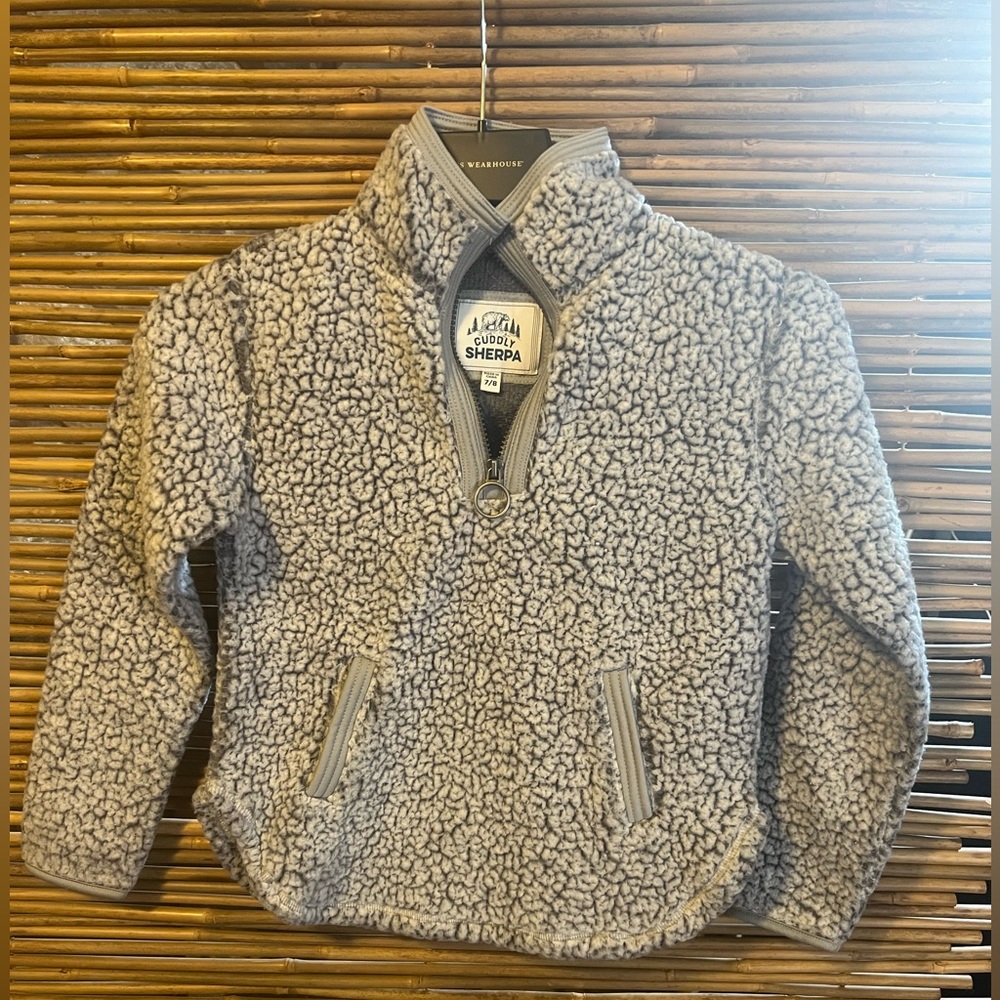 Jacket with pockets (fuzzy